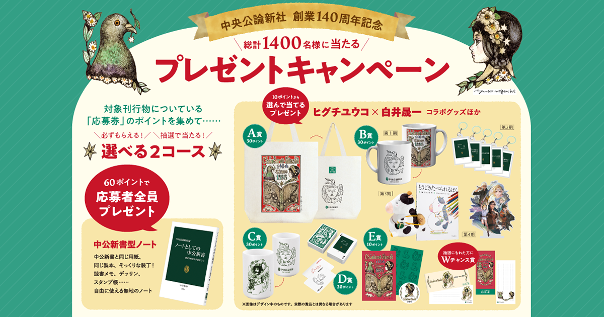 創業140周年 プレゼントキャンペーン 第2期