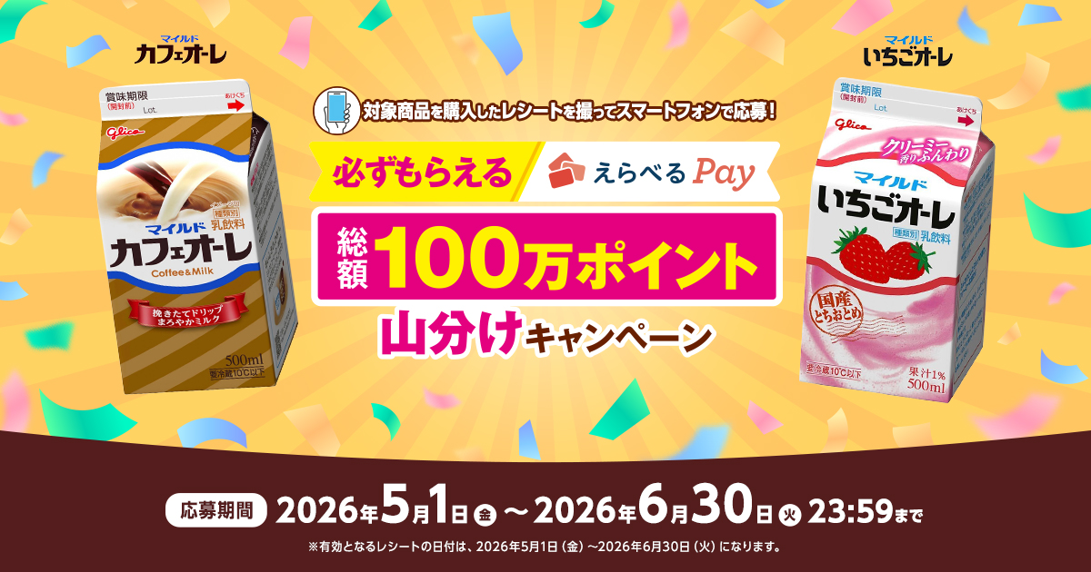 総額100万ポイント山分けキャンペーン
